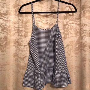 Gingham Tank Top